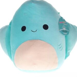 Squishmallows Maggie the stingray  Blue Plush Toy